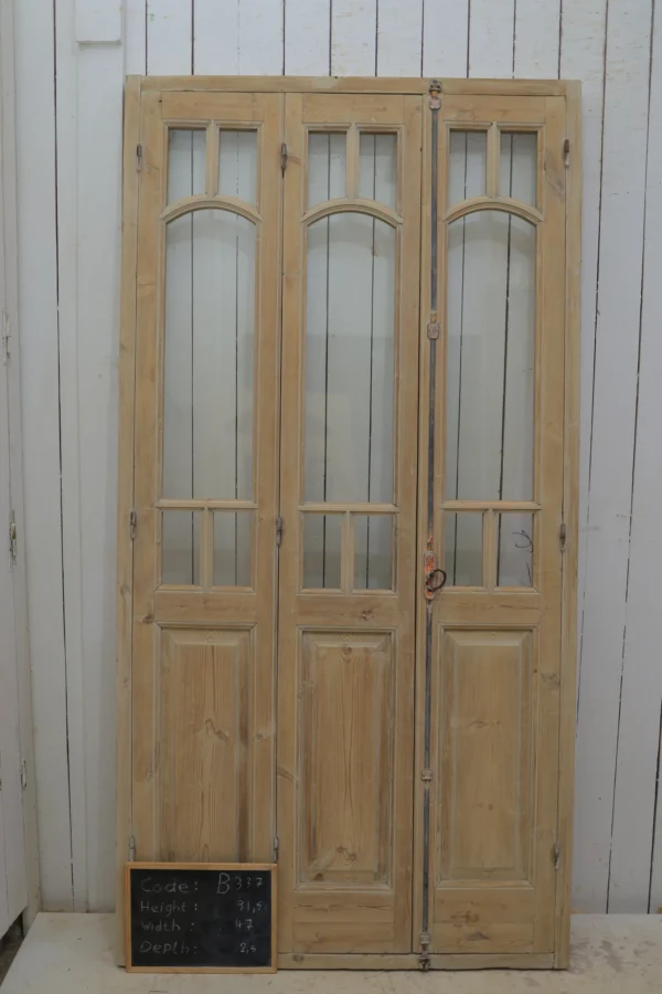 Antique French Glass door - lot B337
