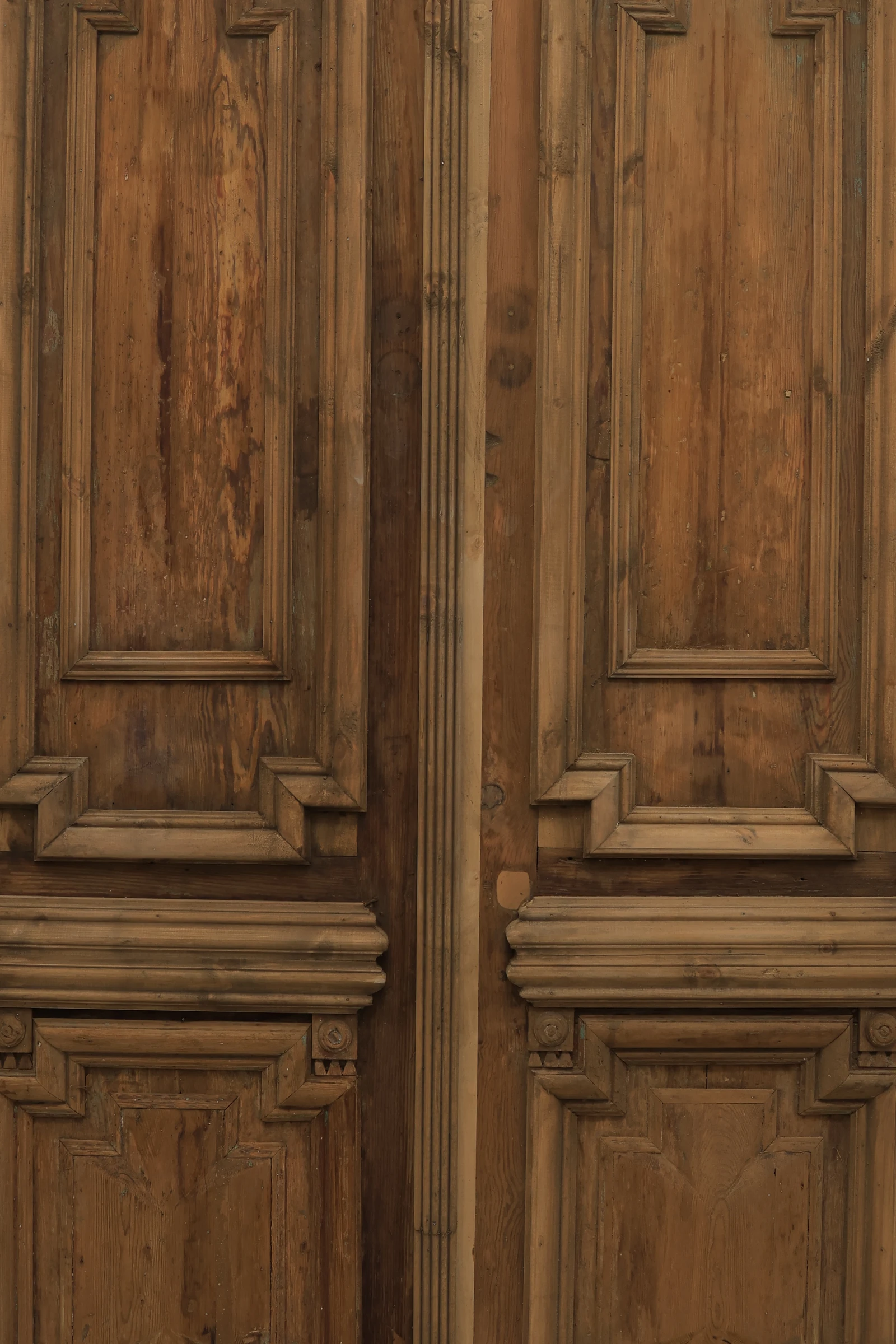 Antique French panel door - lot B265 - Image 2