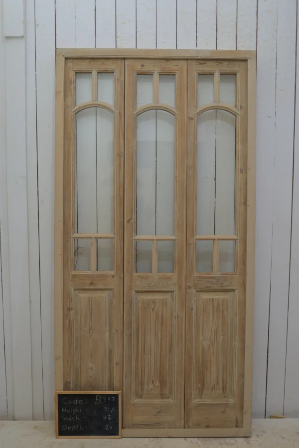 Antique French Glass door - lot B337 - Image 6
