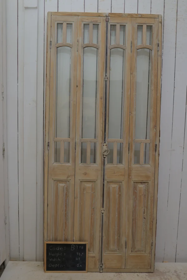 Antique French Glass door - lot B338 - Image 2
