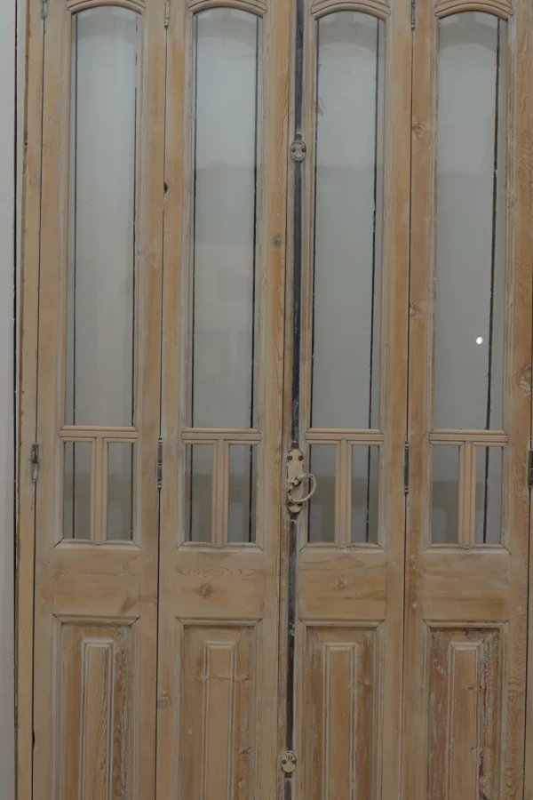 Antique French Glass door - lot B338 - Image 3