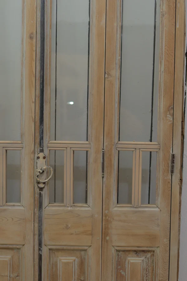 Antique French Glass door - lot B338 - Image 4