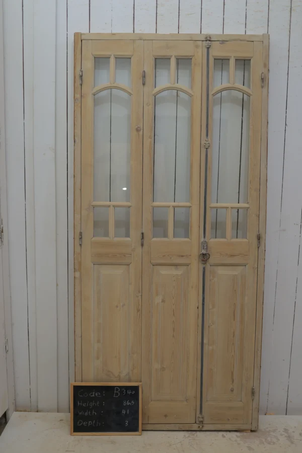 Antique French Glass door - lot B340 - Image 2