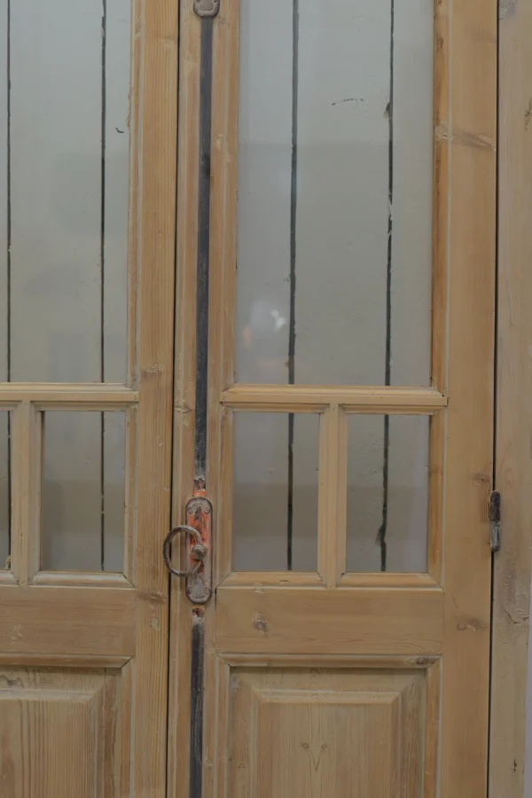 Antique French Glass door - lot B341 - Image 4