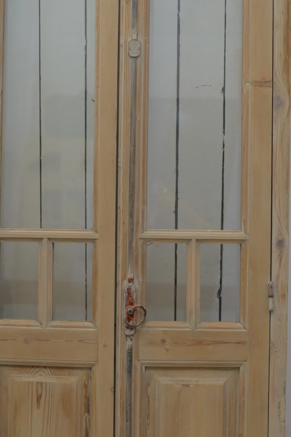 Antique French Glass door - lot B343 - Image 4