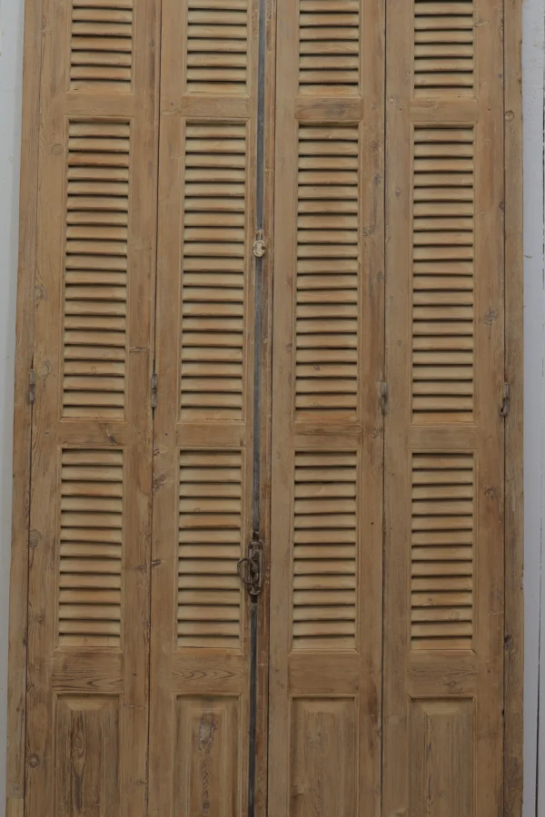 Antique French shutter box - lot B272 - Image 3