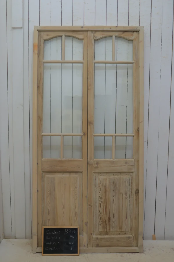 Antique French Glass door - lot B346 - Image 6