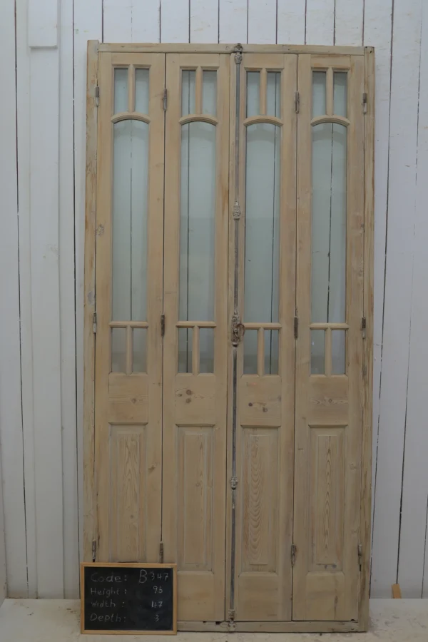 Antique French Glass door - lot B347 - Image 2