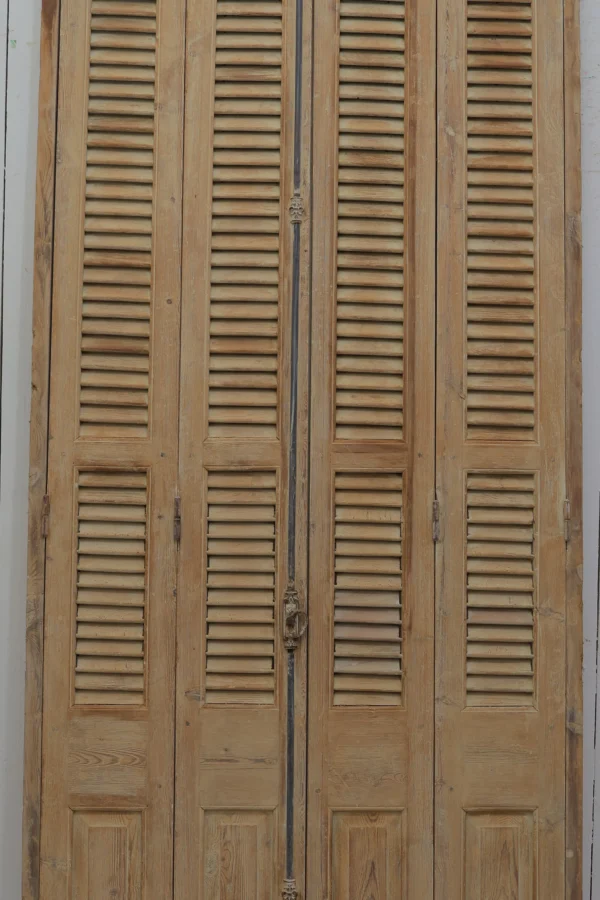 Antique French shutter box - lot B274 - Image 3