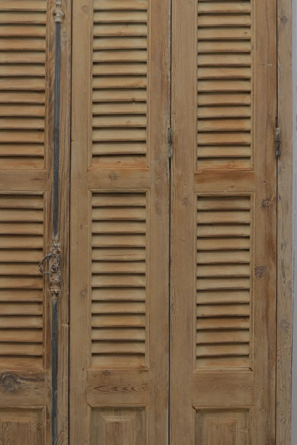 Antique French shutter box - lot B275 - Image 4