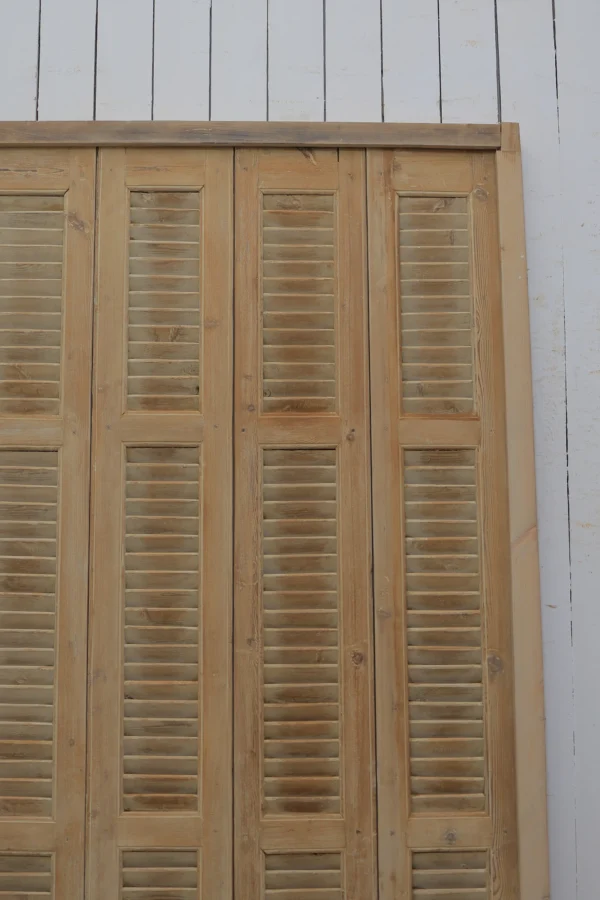 Antique French shutter box - lot B275 - Image 5