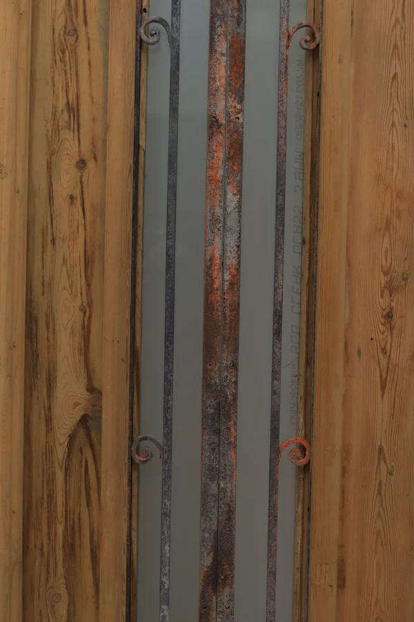 Antique French door Iron - lot B349 - Image 4