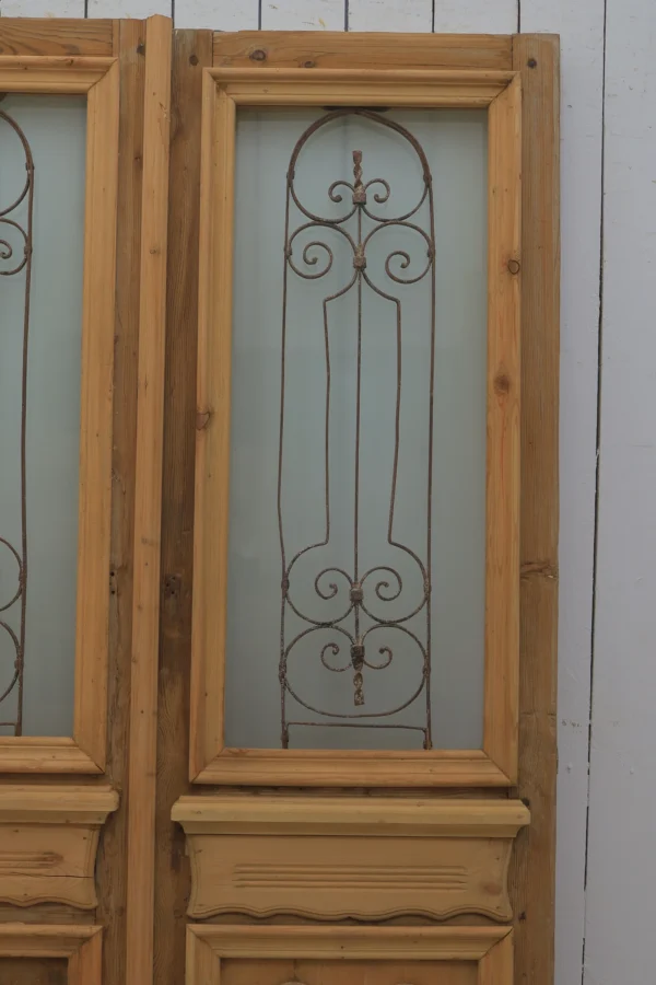 Antique French door Iron - lot B352 - Image 4