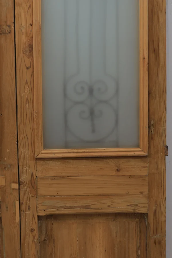 Antique French door Iron - lot B352 - Image 5