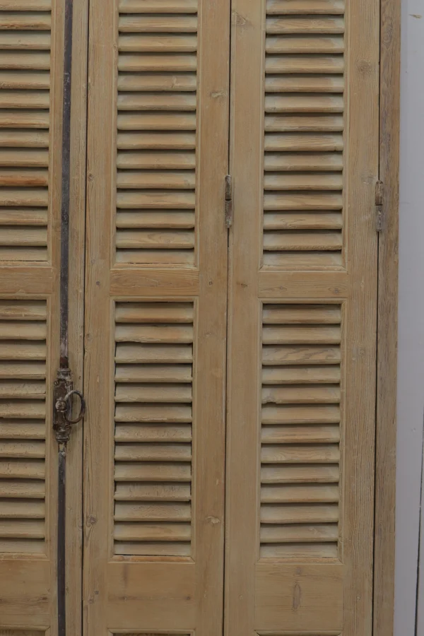 Antique French shutter box - lot B279 - Image 4
