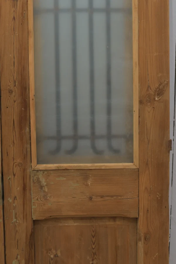 Antique French door Iron - lot B353 - Image 5