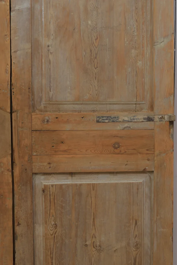 Antique French panel door - lot B355 - Image 5