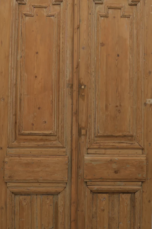 Antique French panel door - lot B357 - Image 3