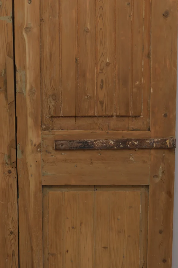 Antique French panel door - lot B357 - Image 5