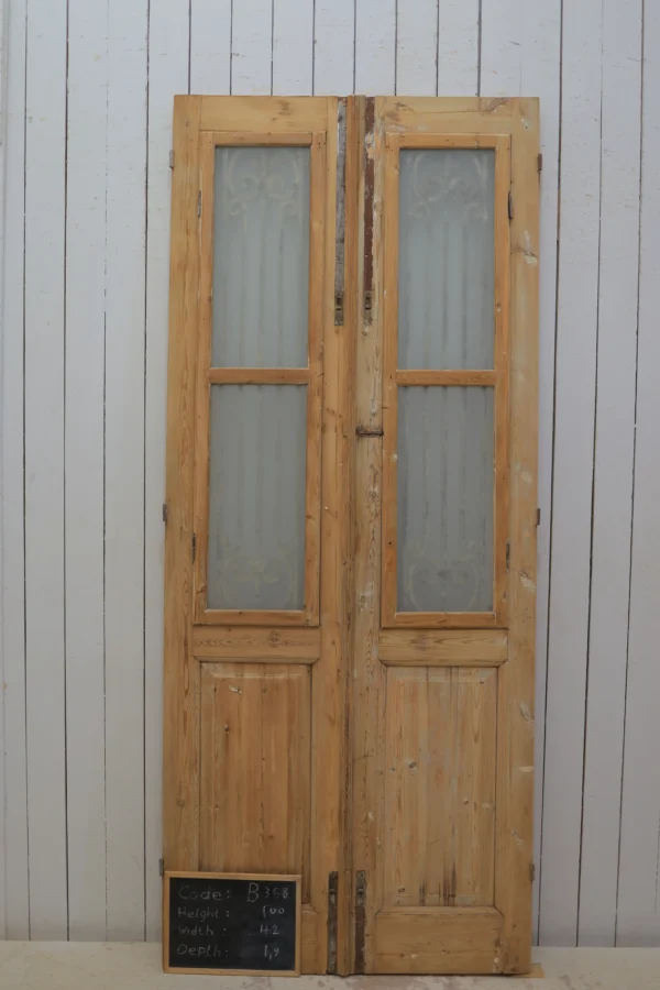 Antique French door Iron - lot B358 - Image 6