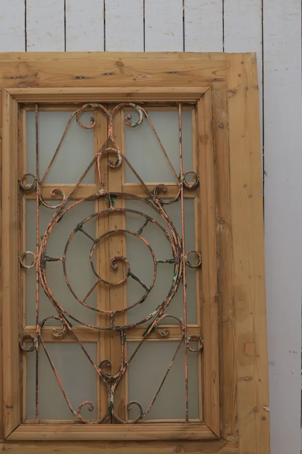 Antique French door Iron - lot B359 - Image 4