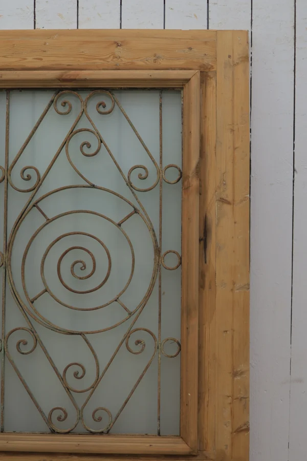 Antique French door Iron - lot B360 - Image 4