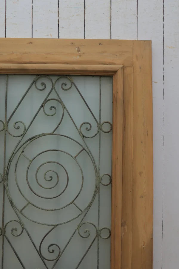 Antique French door Iron - lot B361 - Image 4