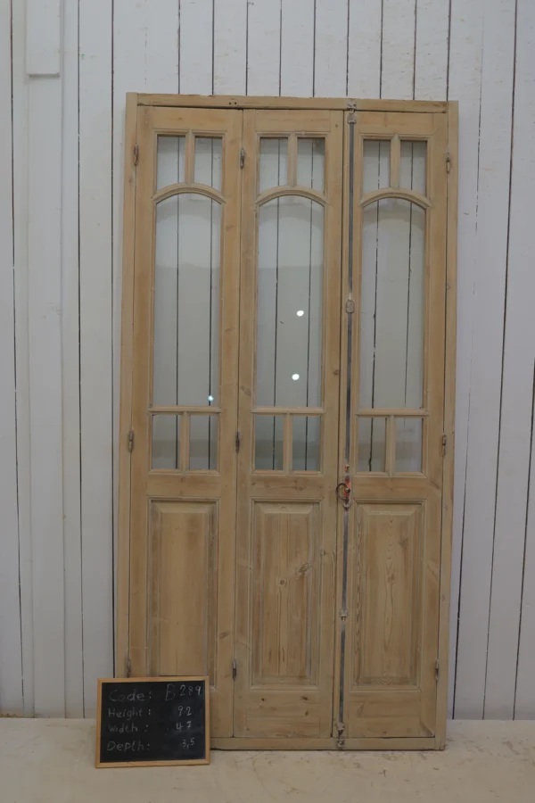 Antique French Glass door - lot B289 - Image 2