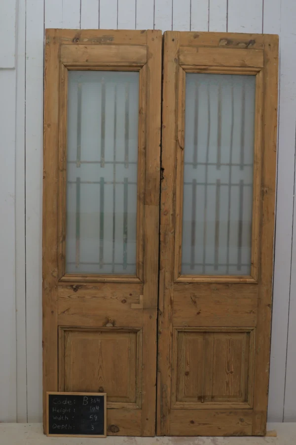 Antique French door Iron - lot B364 - Image 6