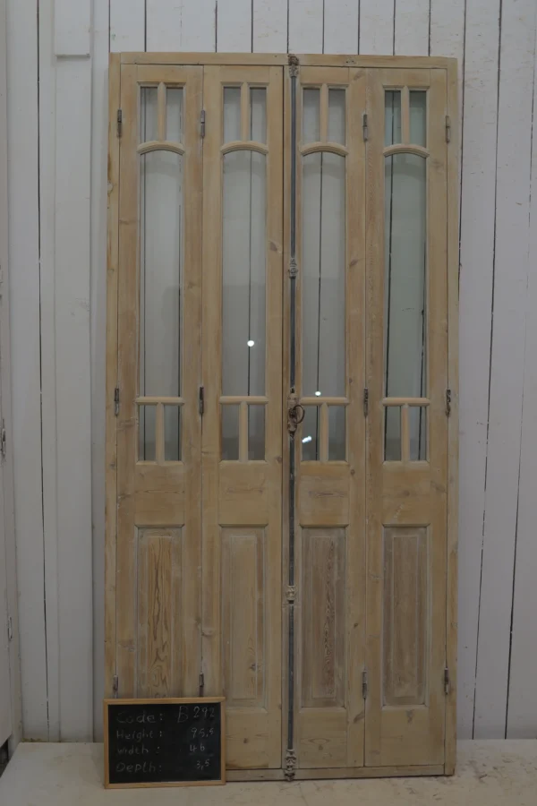 Antique French Glass door - lot B292 - Image 2