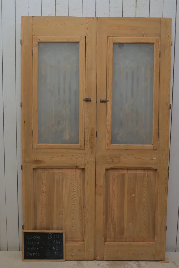 Antique French door Iron - lot B366 - Image 6
