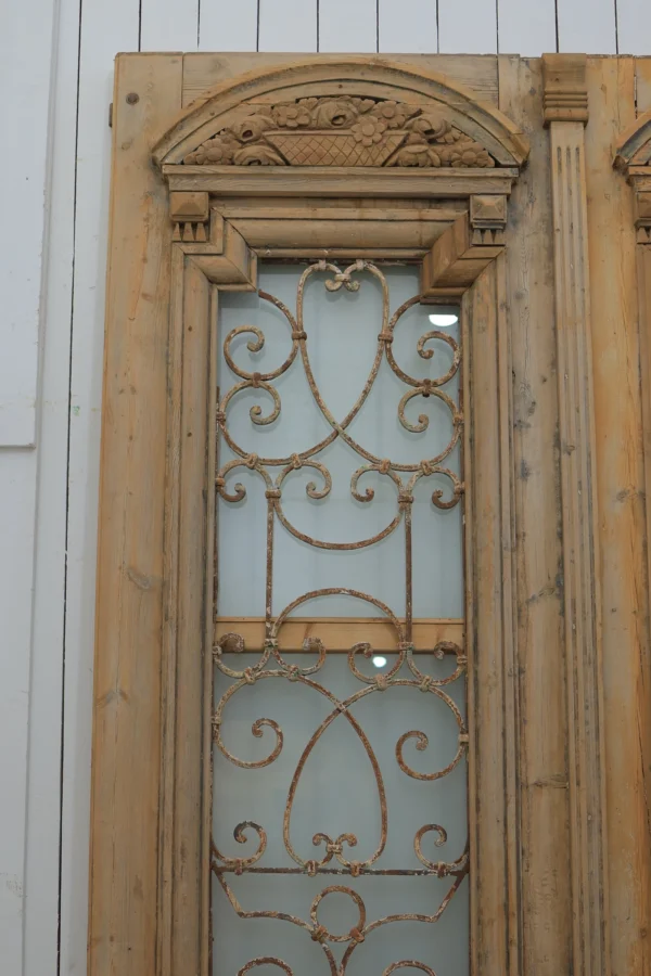 Antique French door Iron - lot B367 - Image 4