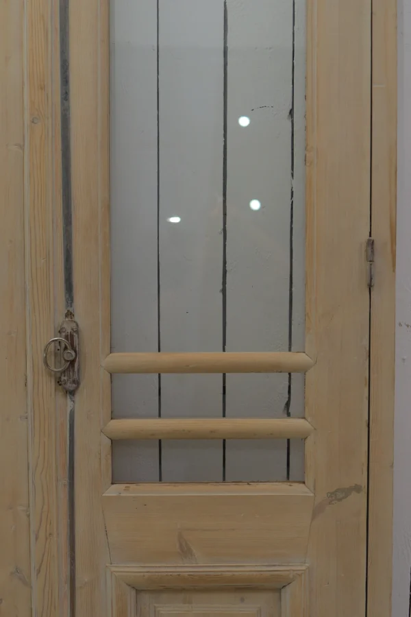 Antique French Glass door - lot B293 - Image 4
