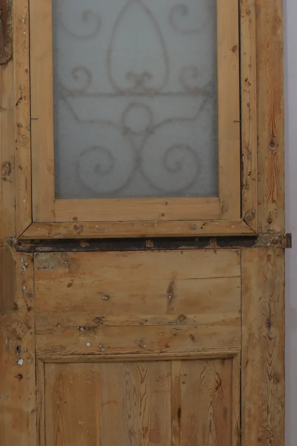 Antique French door Iron - lot B367 - Image 5