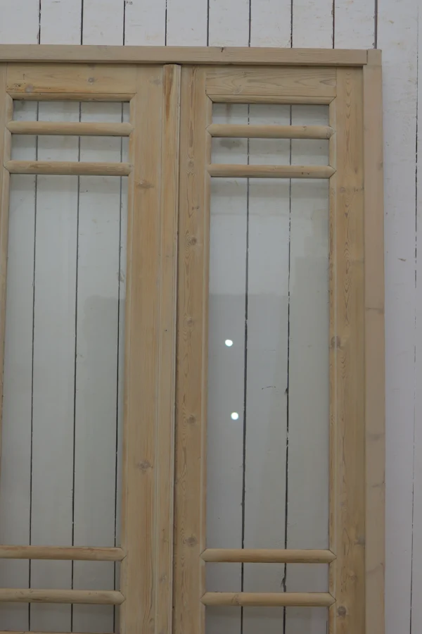 Antique French Glass door - lot B293 - Image 5
