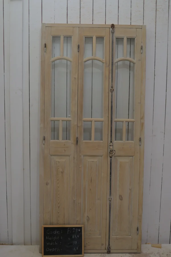 Antique French Glass door - lot B294