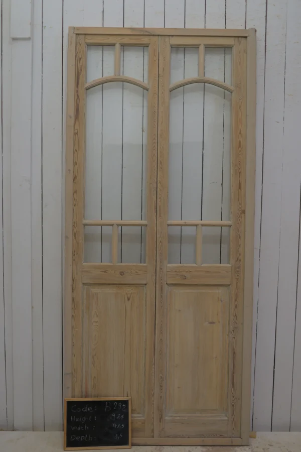 Antique French Glass door - lot B295