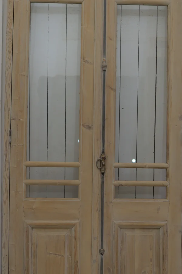 Antique French Glass door - lot B296 - Image 3
