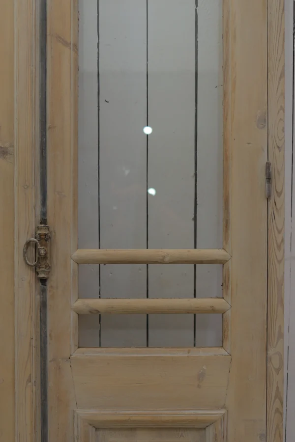 Antique French Glass door - lot B296 - Image 4