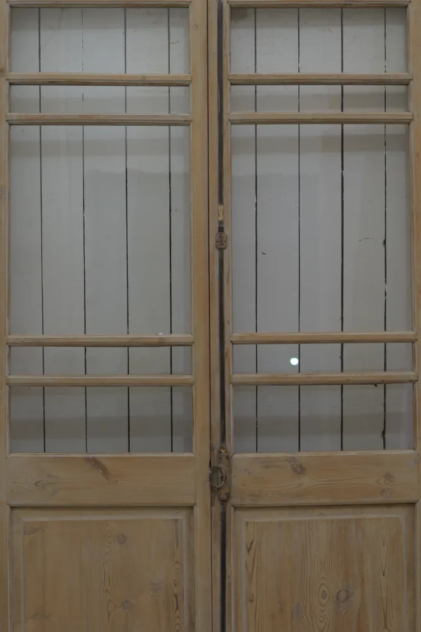 Antique French Glass door - lot B299 - Image 3