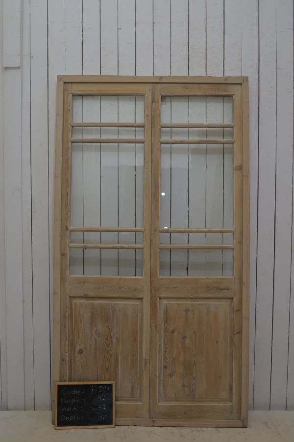 Antique French Glass door - lot B299 - Image 5