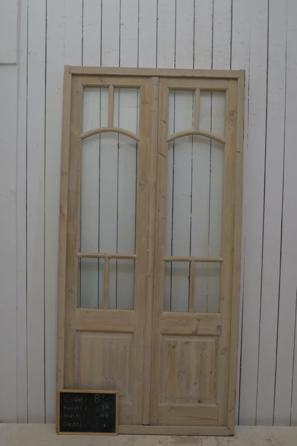 Antique French Glass door - lot B300
