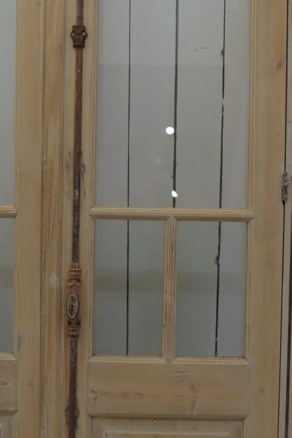 Antique French Glass door - lot B301 - Image 4