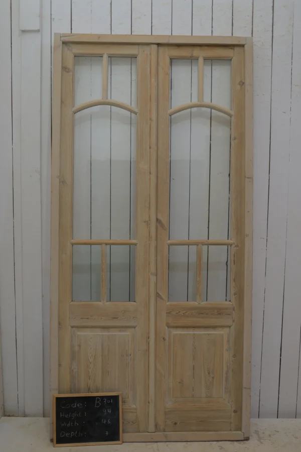 Antique French Glass door - lot B301