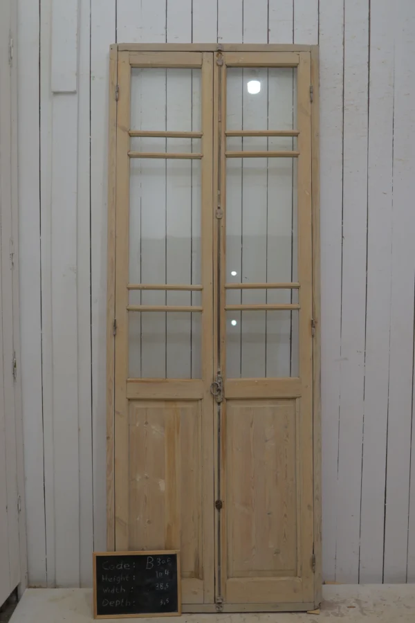 Antique French Glass door - lot B305 - Image 2