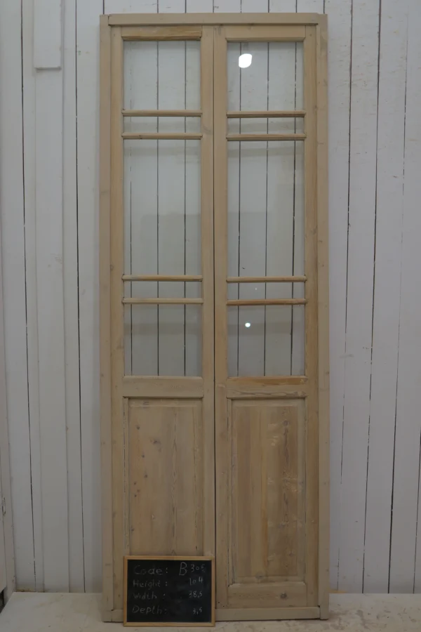 Antique French Glass door - lot B305
