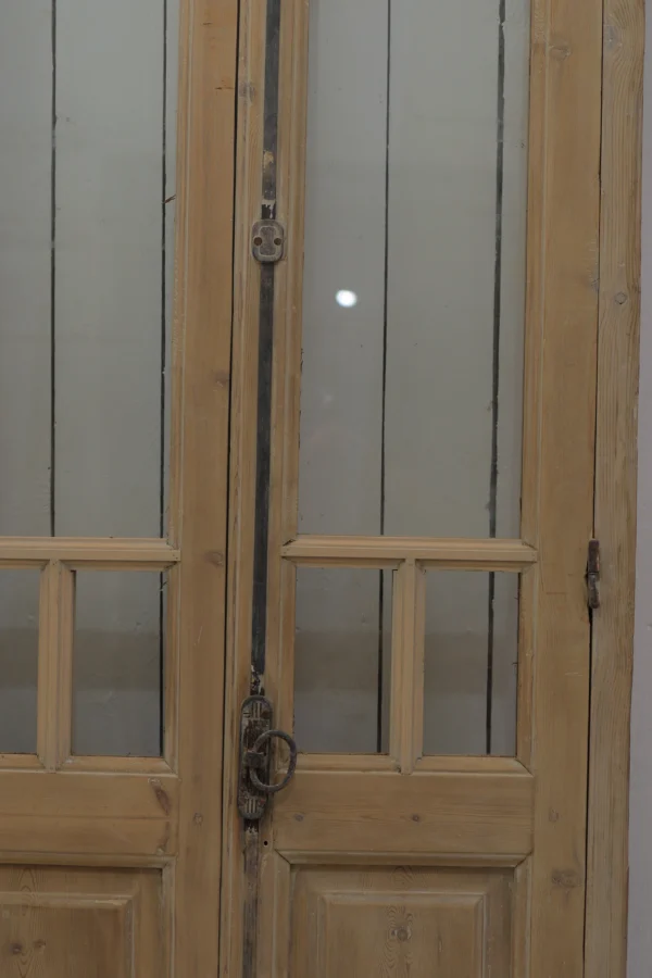 Antique French Glass door - lot B307 - Image 3
