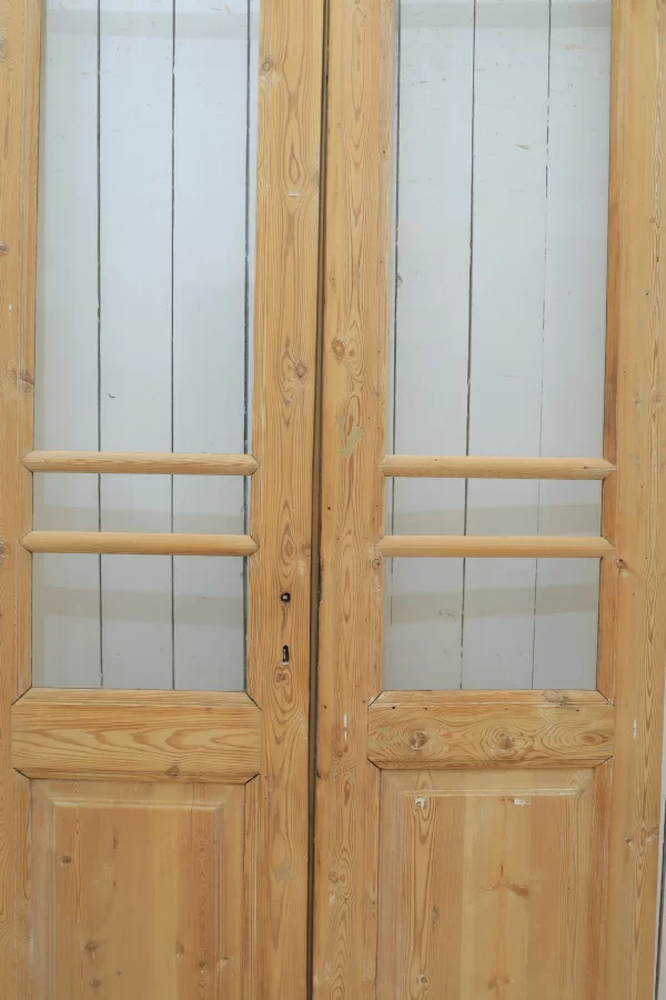 Antique French Glass door - lot B131 - Image 4