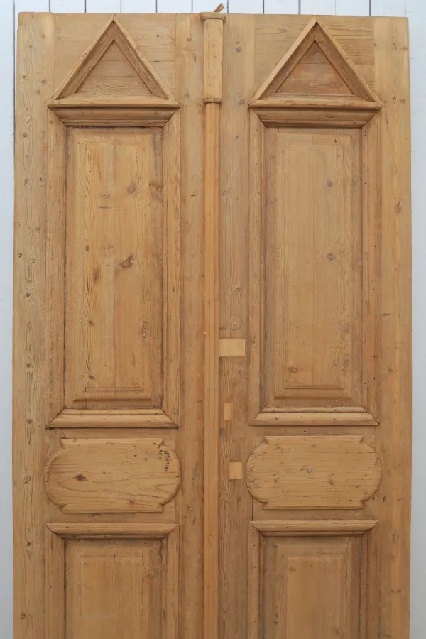 Antique French panel door - lot B132 - Image 2