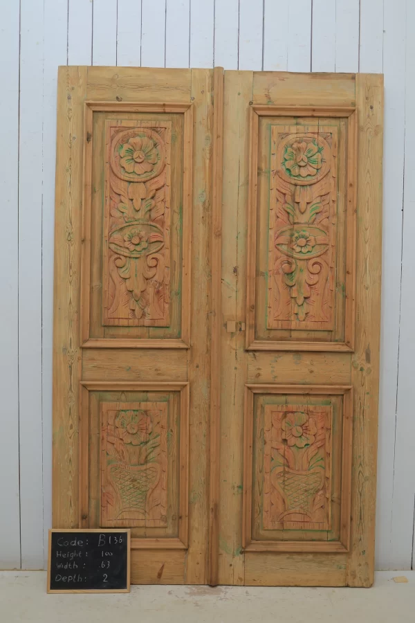 Antique French Carved door - lot B136